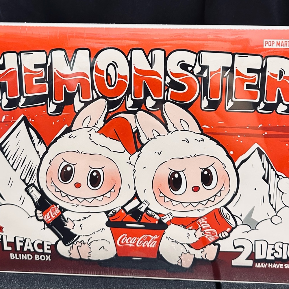 Coca-Cola The Monsters Red and White Box